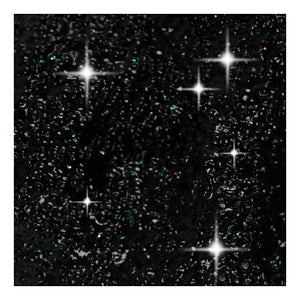 Foam clay glitter 35gr - zwart