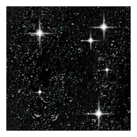 Creativ company foam clay glitter 35gr - zwart