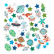 Creativ company foam stickers ufo en dinosaurus - 150st.