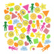 Creativ company foam stickers lachgezicht - 175st.