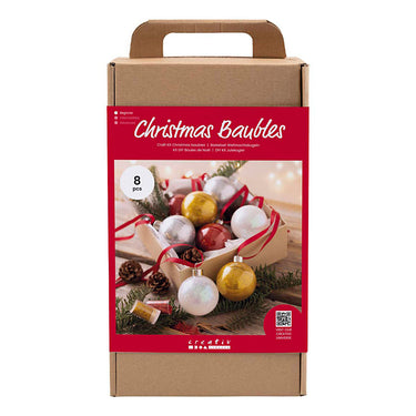 Creativ company https: www.cchobby.nl hobbyset-kerstballen-glitter-1-doos