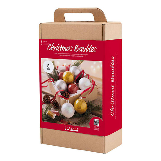 Creativ company https: www.cchobby.nl hobbyset-kerstballen-glitter-1-doos