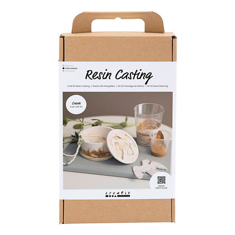 Afbeelding laden in galerijviewer, Creativ company hobbyset hars gieten pot met deksel
