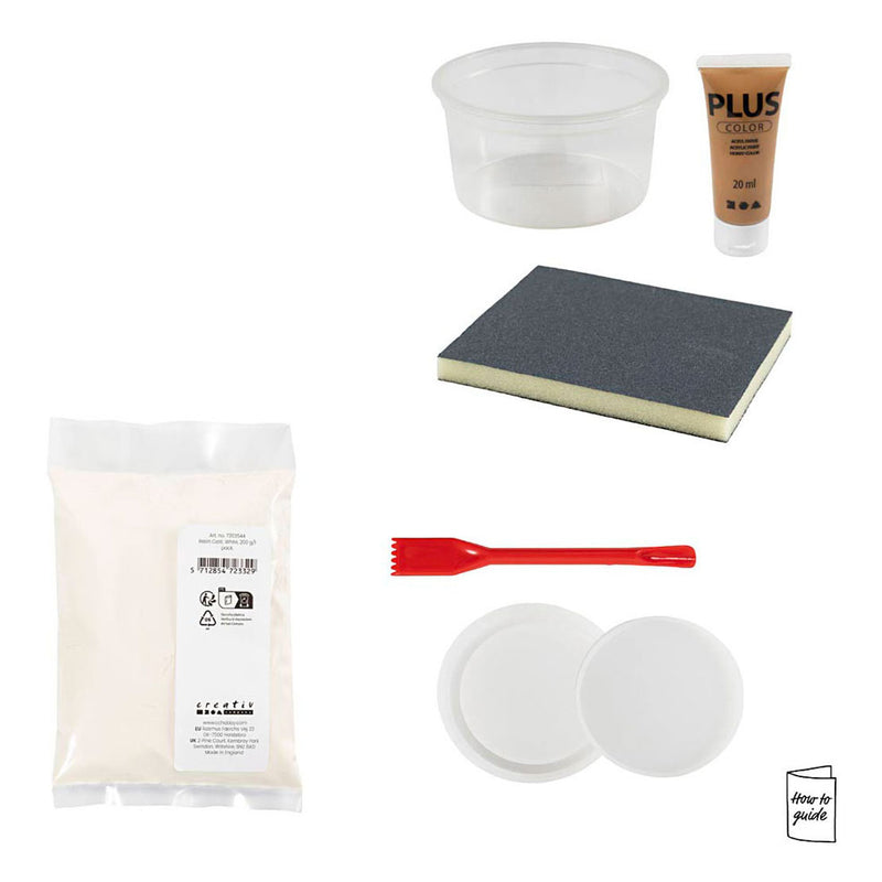 Afbeelding laden in galerijviewer, Creativ company hobbyset hars gieten pot met deksel
