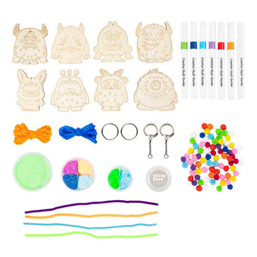 Creativ company https: www.cchobby.nl hobbyset-decoratie-monsters-kleurrijk-vrolijke-kleuren-sterke-kleuren-1-doos