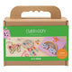 Creativ company mini hobbyset borduurwerk - vlinder, schelp en regenboog
