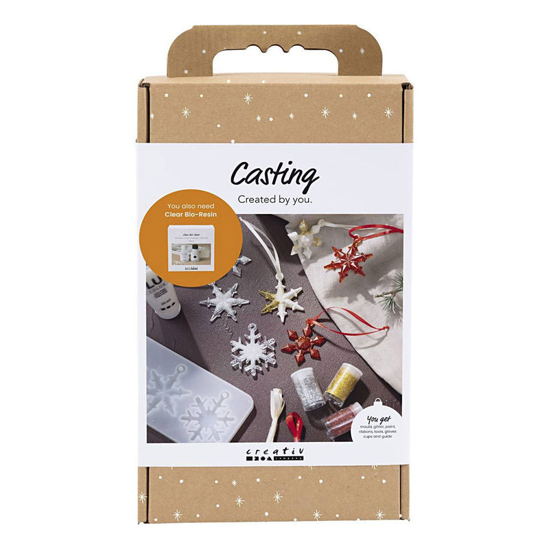ギャラリービューアに画像をロードする, Creativ company hobbyset sneeuwvlok gieten
