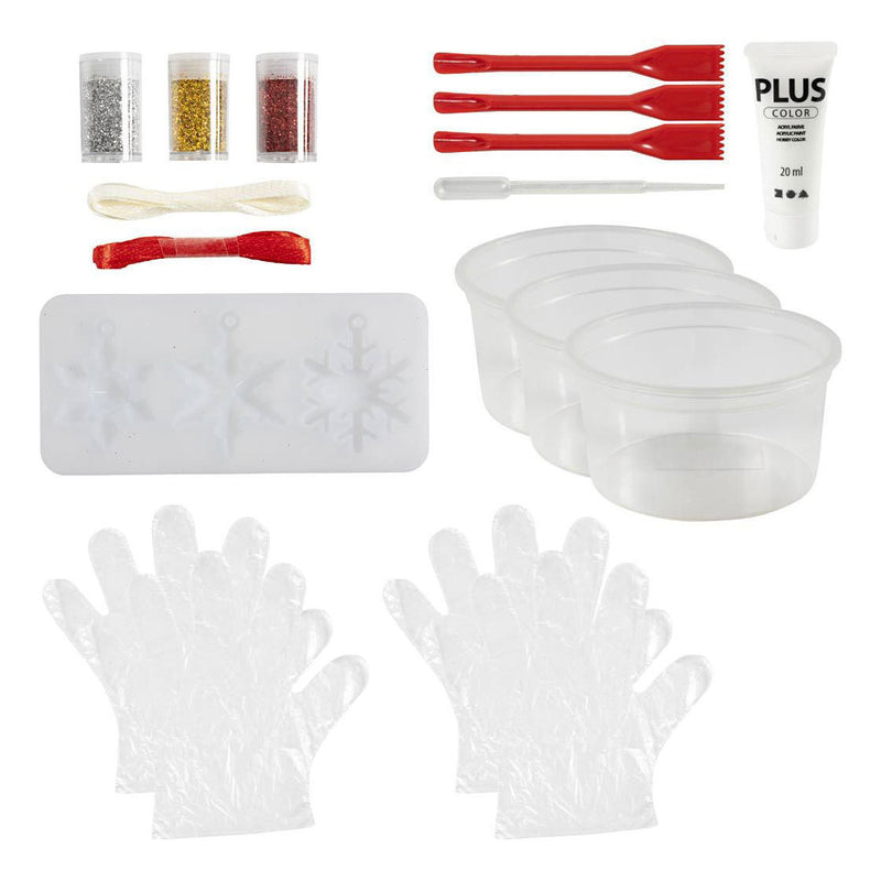 ギャラリービューアに画像をロードする, Creativ company hobbyset sneeuwvlok gieten

