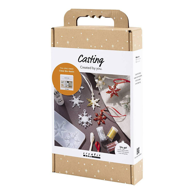 ギャラリービューアに画像をロードする, Creativ company hobbyset sneeuwvlok gieten
