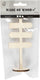 Creativ company houten bord pijlen op voet, 12cm