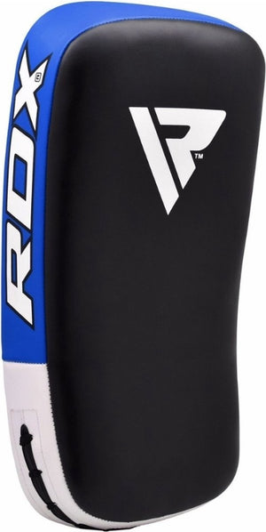 Rdx sports apr-t1 stootkussen - thai kick pad - per stuk - trap kussen - kickboksen - boksen - blauw