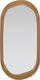 Woood norea passpiegel 120 cm - hout - hoogglans honinggeel - 180x80x5