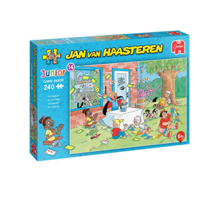 Load image into Gallery viewer, Jumbo jan van haasteren junior puzzel goochelaar 240 stukjes | 2 stuks
