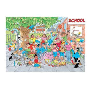 Jumbo jan van haasteren junior puzzel de klassenfoto 360 stukjes | 2 stuks