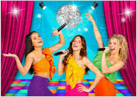 K3 alle kleuren puzzel 50 stukjes