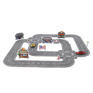 Wegenpuzzel 22-delig | 3 stuks