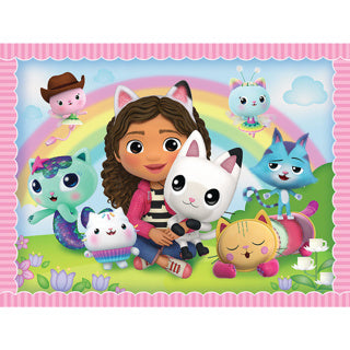 Load image into Gallery viewer, Puzzel gabby's poppenhuis 30 en 48 stukjes en memo | 2 stuks
