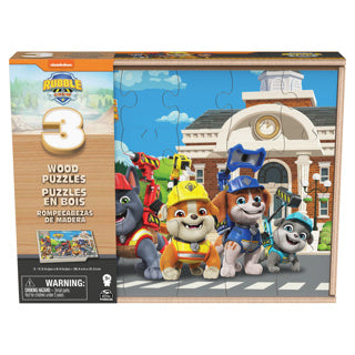 Load image into Gallery viewer, Rubble crew houten puzzel in houten box 3x24 st | 2 stuks
