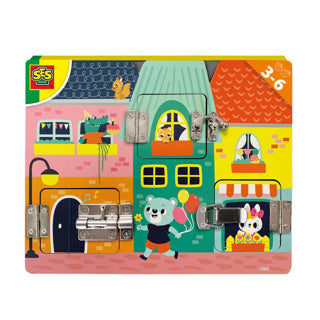 SES Ik Leer Sloten Bord