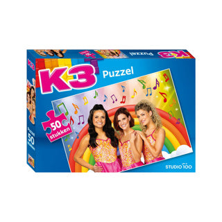 Afbeelding laden in galerijviewer, K3 puzzel - zeemeerminjurk, 50st.
