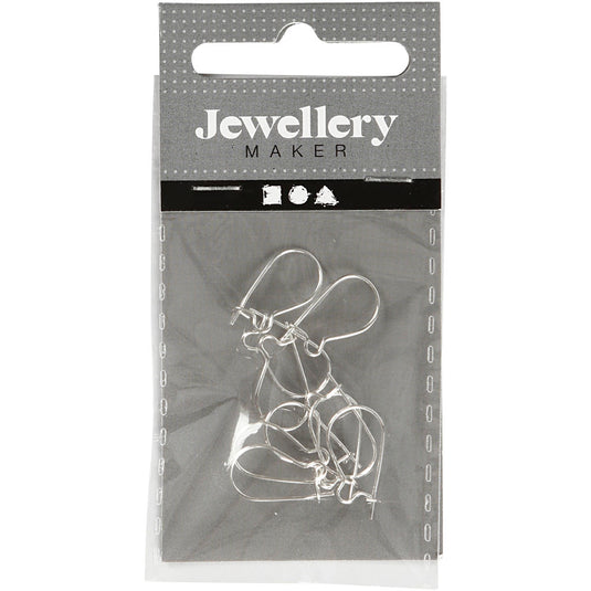 Creativ company https: www.cchobby.nl oorbellen-l-15-mm-verzilverd-10-stuk-1-doos