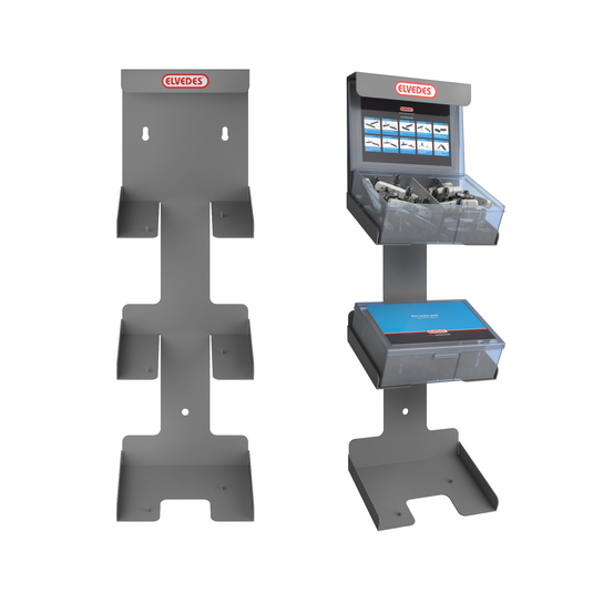 Elvedes caddy remblokken display