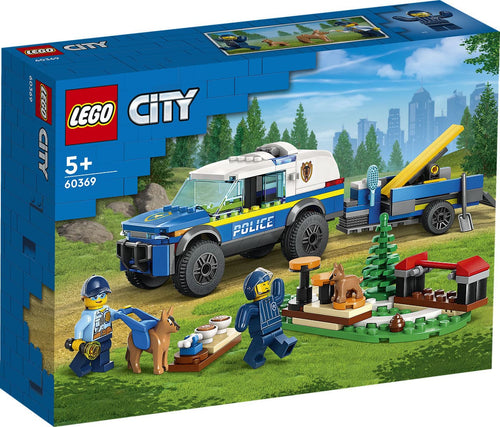 Lego city - 60369 mobiele training set voor politiehonden