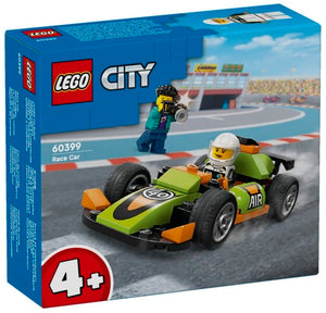 Lego city race wagen groen met 2 figuurtjes - 60399
