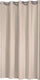 Sealskin coloris douchegordijn 180x200 cm - polyester katoen - beige