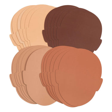 Colorations - colours like me gezichtsvormen, set van 24 (4 kleuren)