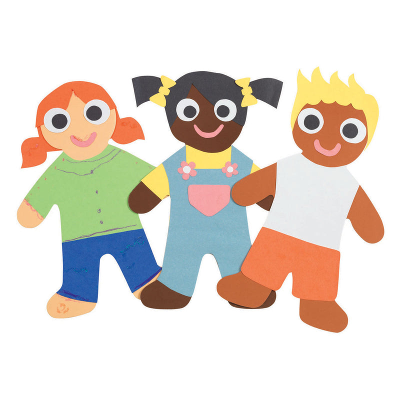 Load image into Gallery viewer, Colorations - colours like me grote mensen vormen, set van 24 (4 kleuren)
