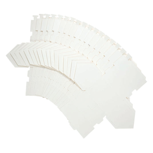 Colorations 3d papieren vouw huizen, set van 20