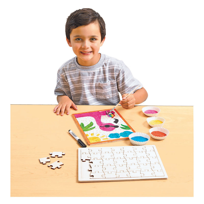Afbeelding laden in galerijviewer, Maak je eigen Houten Puzzel, 6st.
