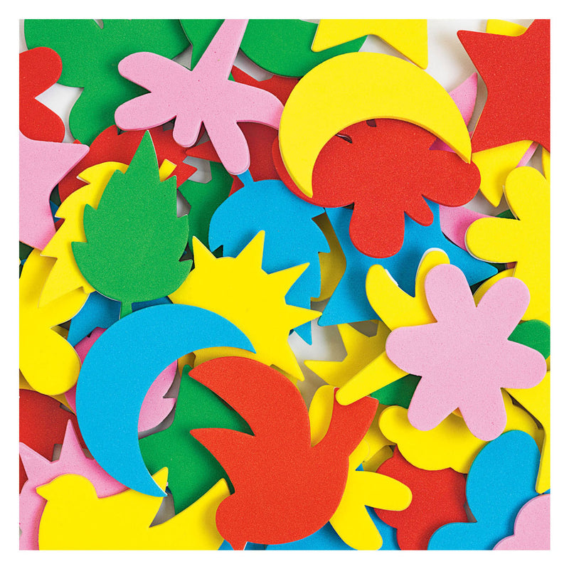 Load image into Gallery viewer, Colorations - zelfklevende foam vormen, 54st.
