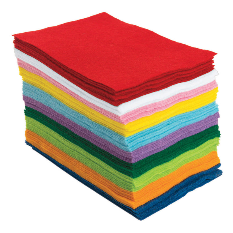 Load image into Gallery viewer, Colorations - easy vilt vellen, set van 100 (10 kleuren)
