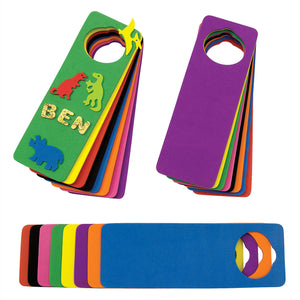 Colorations - versier je eigen deurhanger foam, set van 24