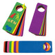 Colorations - versier je eigen deurhanger foam, set van 24