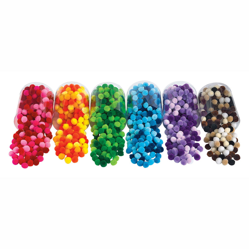 Load image into Gallery viewer, Colorations - pompomps 6 kleuren, 1500st.
