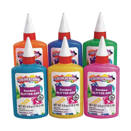 Load image into Gallery viewer, Colorations regenboog glitter lijm - 118ml
