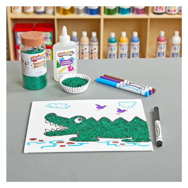 Load image into Gallery viewer, Colorations - biologische afbreekbare glitter - groen, 113 gram
