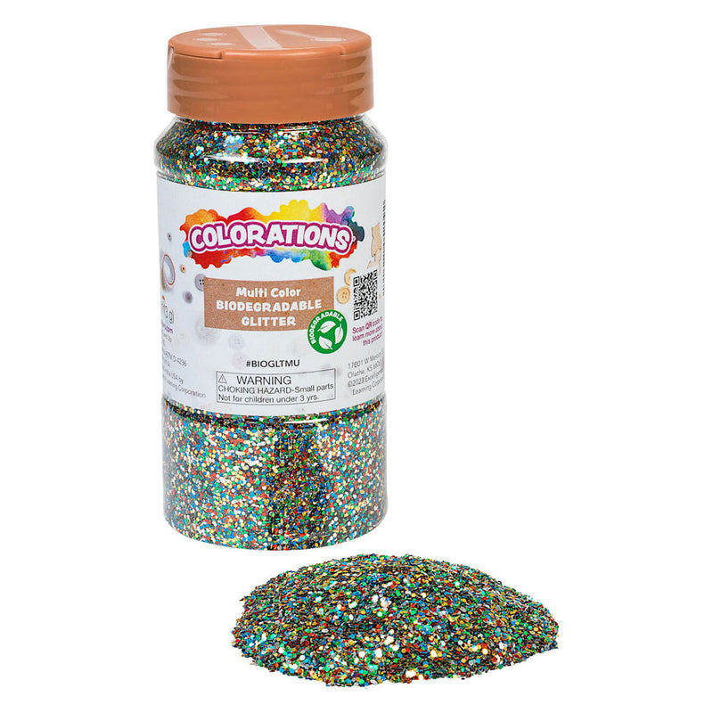 Load image into Gallery viewer, Colorations - biologische afbreekbare glitter - multi, 113 gram
