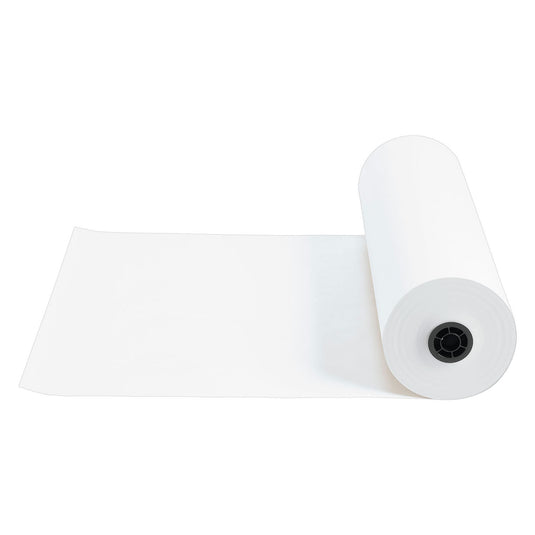 Colorations - rol papier wit, 305m