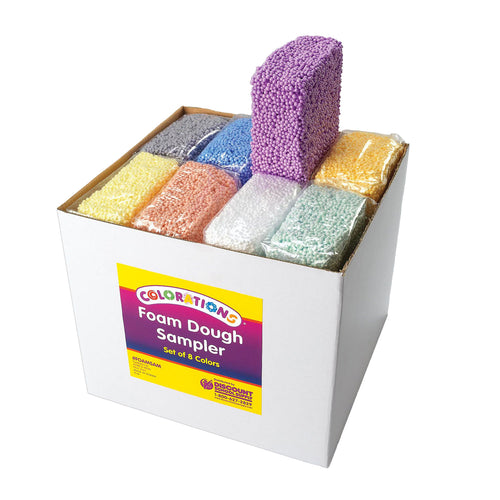 Colorations - foam klei kleur, set van 8