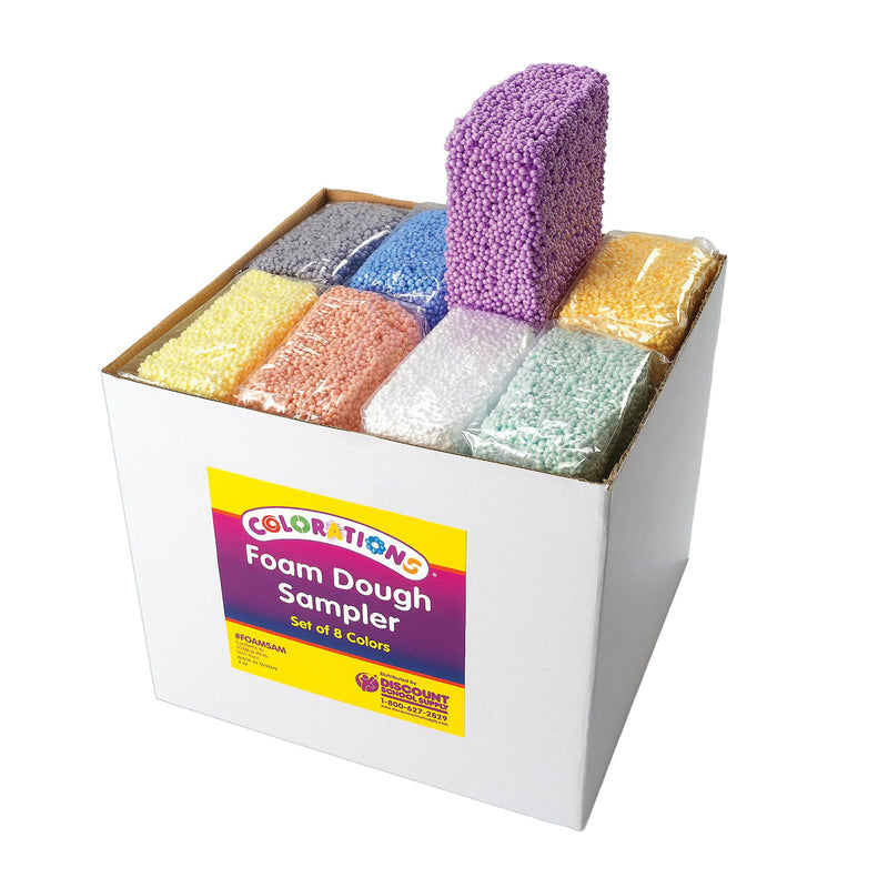 Load image into Gallery viewer, Colorations - foam klei kleur, set van 8
