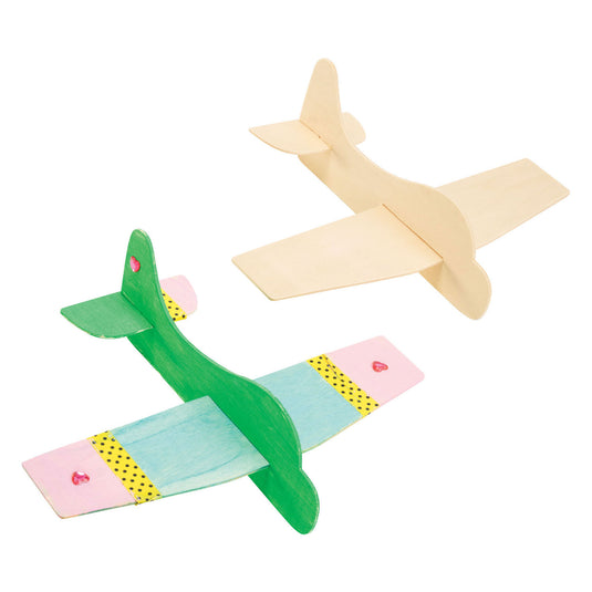 Colorations - houten modelvliegtuigen maken, set van 12
