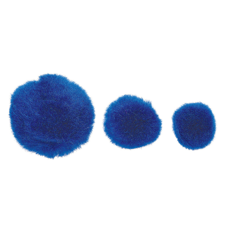 Load image into Gallery viewer, Colorations - pom pomps blauw, 100st.
