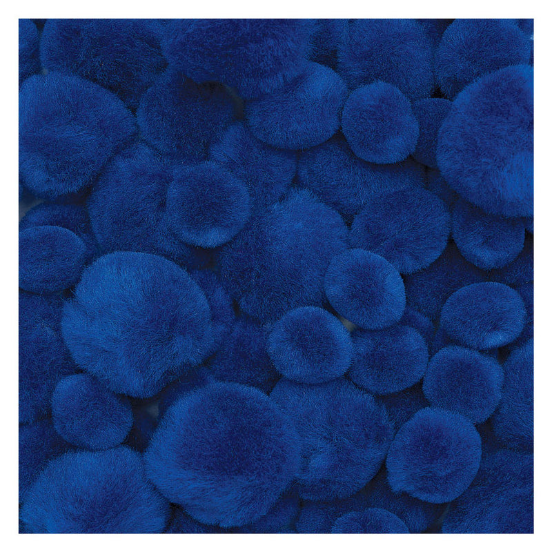 Load image into Gallery viewer, Colorations - pom pomps blauw, 100st.
