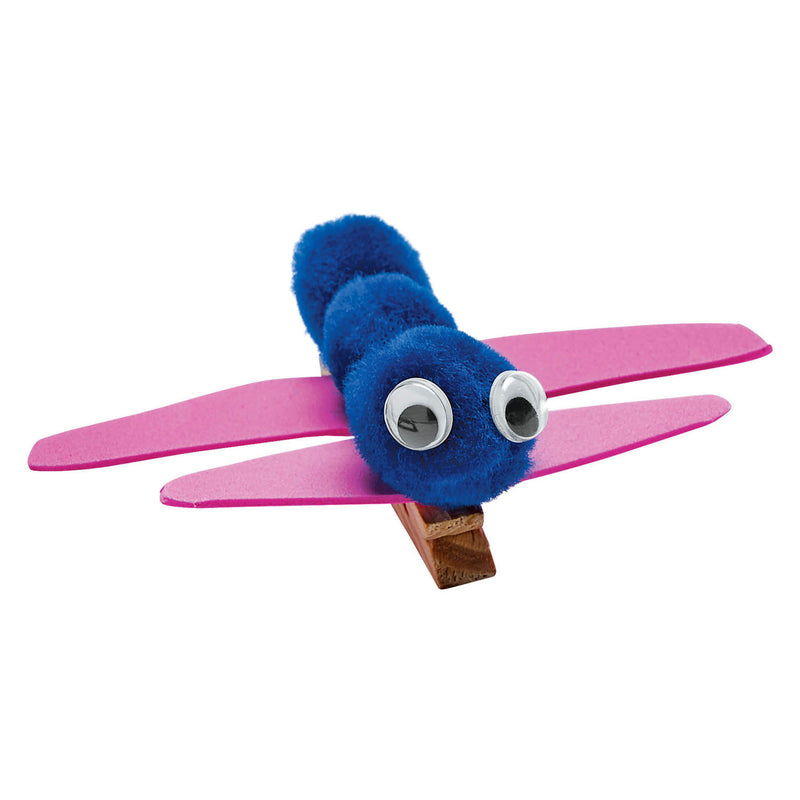 Load image into Gallery viewer, Colorations - pom pomps blauw, 100st.
