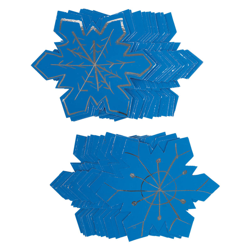 Load image into Gallery viewer, Colorations scratch art sneeuwvlok ornamenten, 36st.

