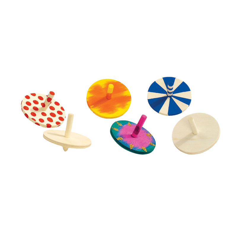 Load image into Gallery viewer, Colorations - houten tollen, set of 24
